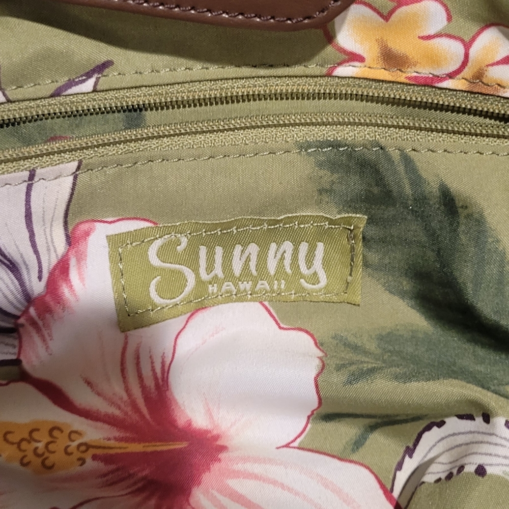 Sunny Hawaii beach bag tote